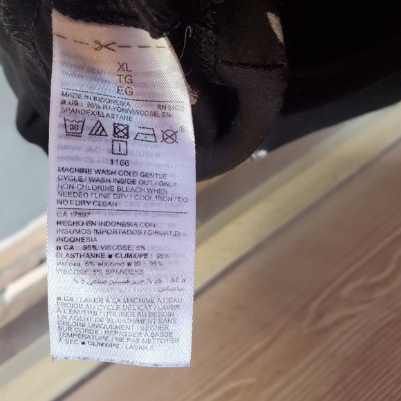 Old Navy Women's Black Floral Swing Dress Size XL NWOT - Picture 6 of 14